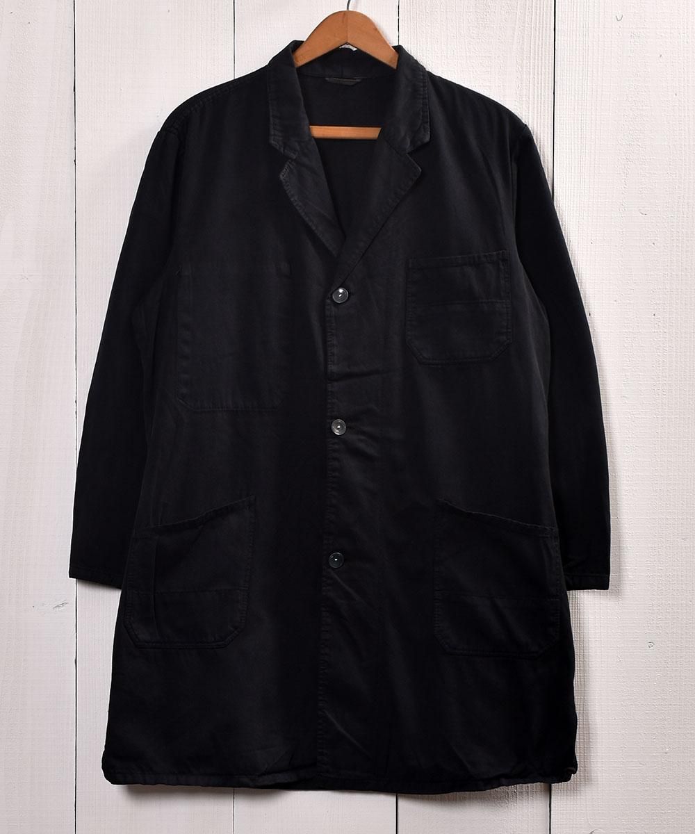 Euro Work Coat ｜ ユーロワークコート｜ブラック系 - 古着のネット