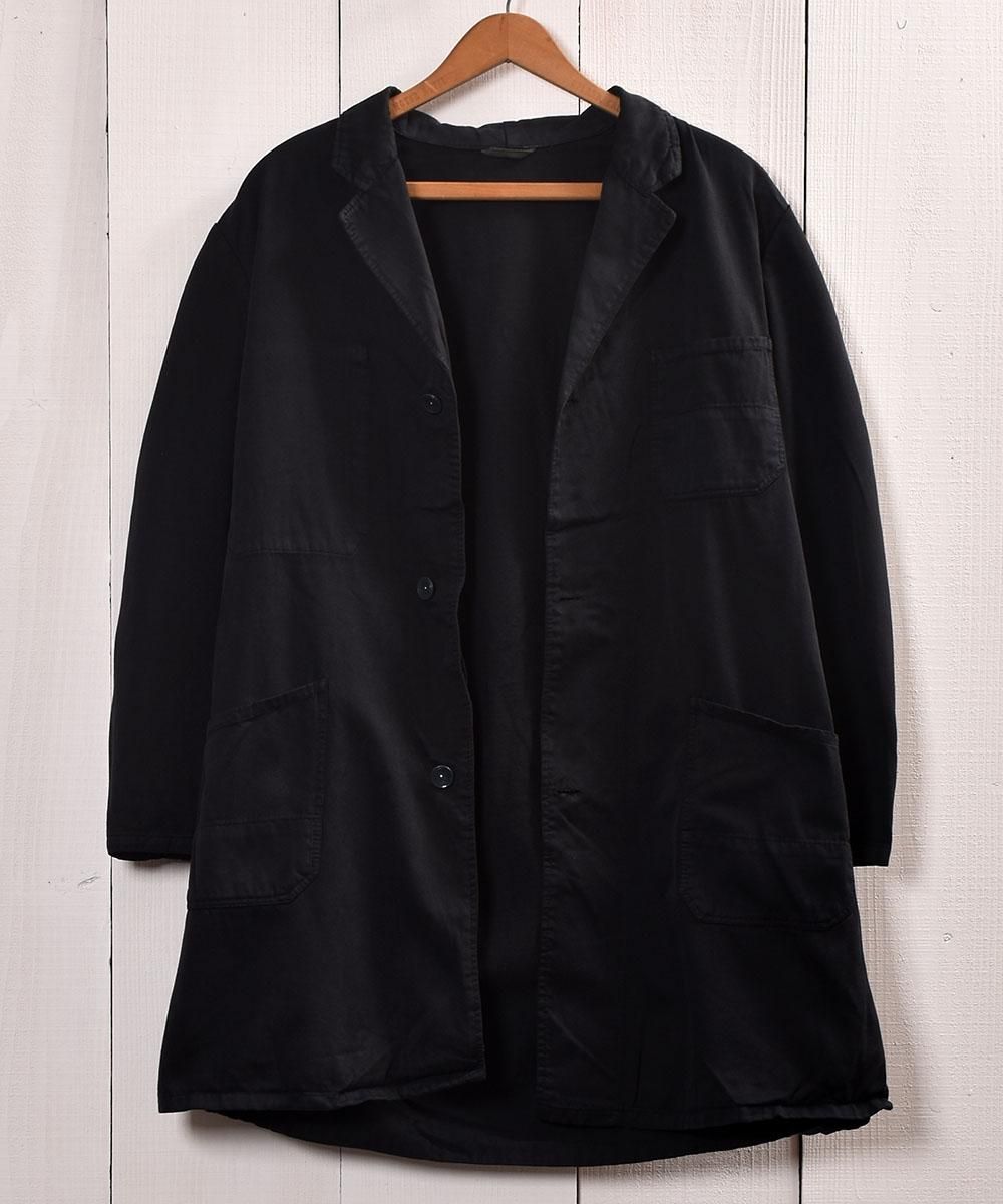 Euro Work Coat ｜ ユーロワークコート｜ブラック系 - 古着のネット 