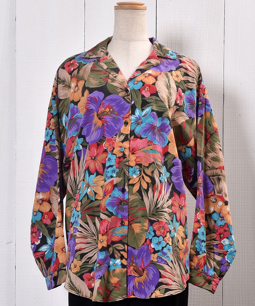 Made in USA Flower Print Shirtåꥫ ץ Ĺµĥͥ