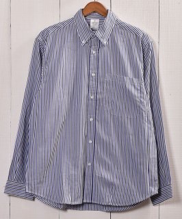 Long Sleeve Cotton Shirt  StripeĹµ åȥ  ȥ饤 ܥ Υͥå 岰졼ץե롼 ࡼ
