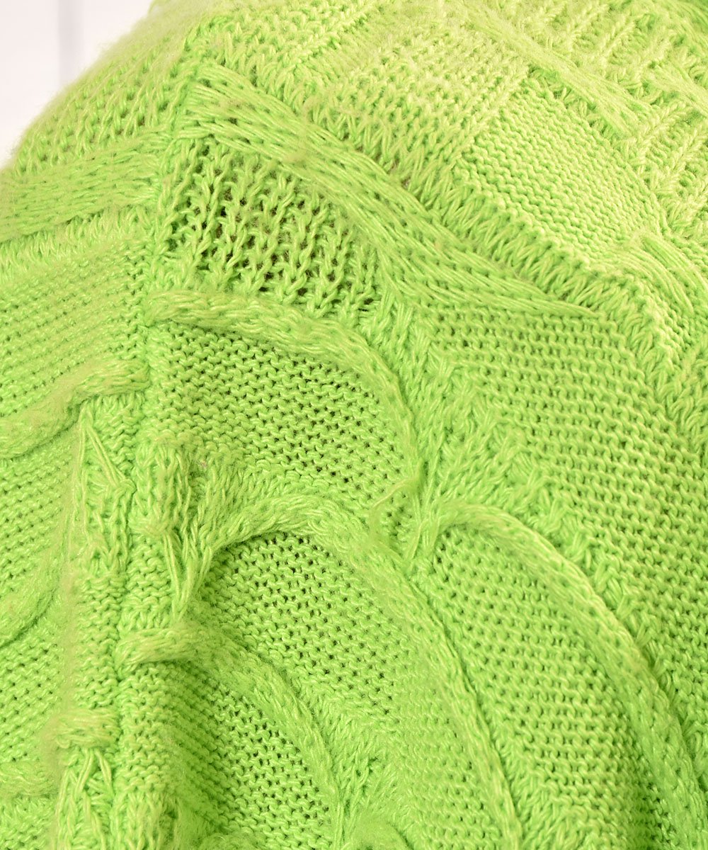 COOGI クージー ニット・セーター 3D立体ニット 編み込み マルチカラー ピンクイエロー系 サイズXL 美品  49226