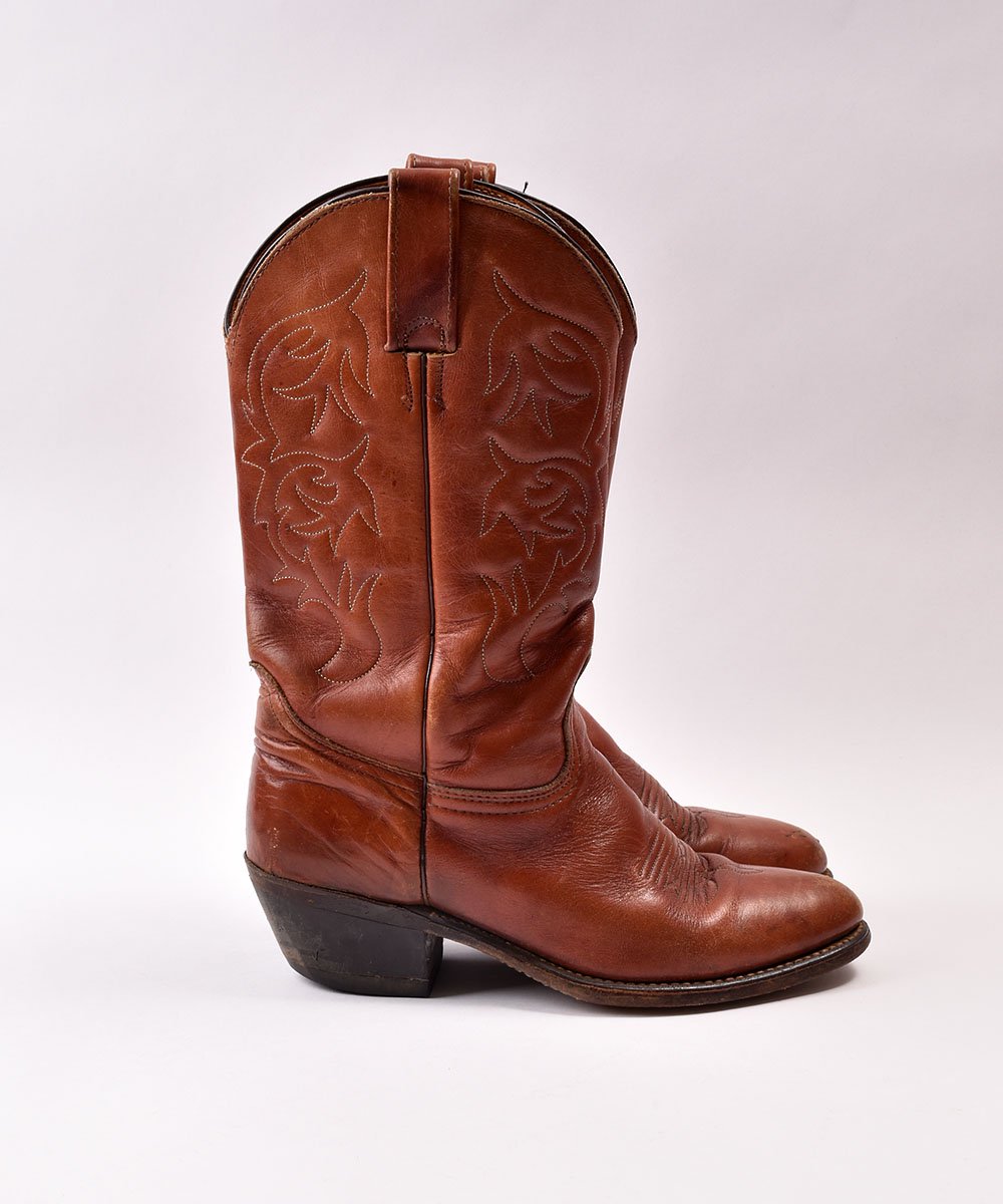 Western Boots｜ ウエスタンブーツ | ブラウン - 古着のネット通販サイト  古着屋グレープフルーツムーン(Grapefruitmoon)Onlineshop ヴィンテージアイテム・レトロファッション