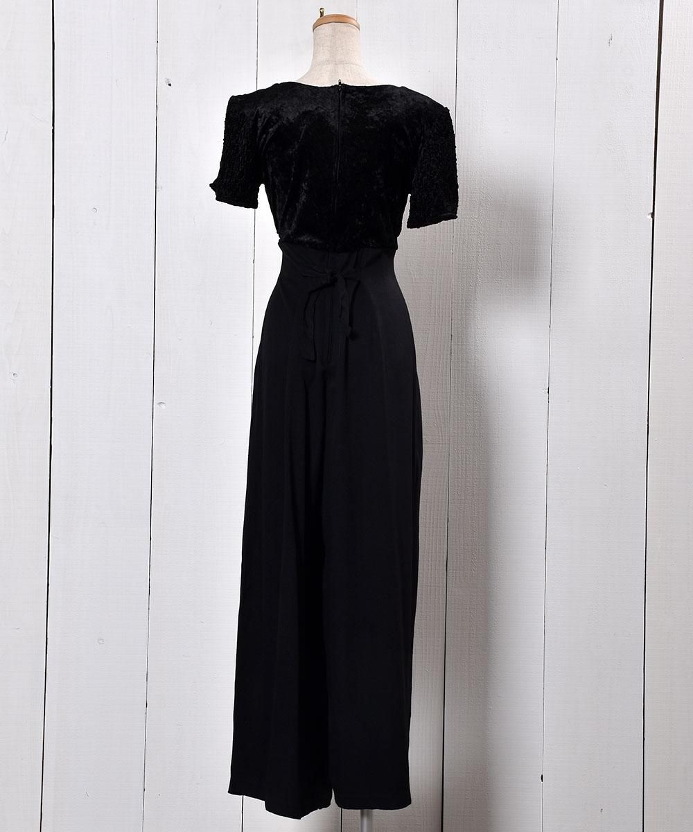 Waffle Suede Short Sleeve  All-In-One  Round Neck |  Ⱦµ ٥ 륤 饦ɥͥå ̵ϥͥ