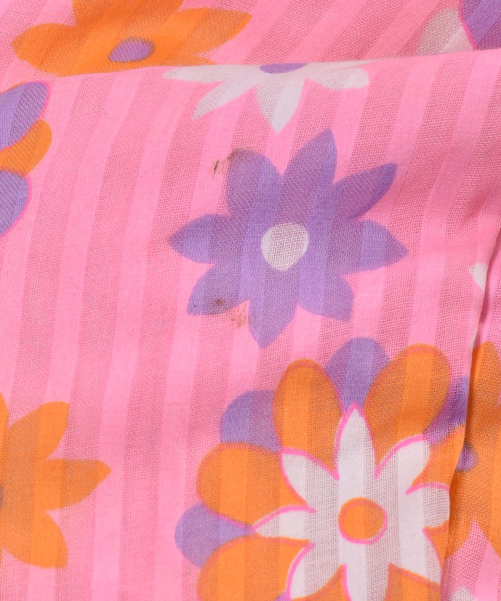 Sears Sleeveless 70's All-In-One Flower Pattern Frill Collar á֥70ǯ Ρ꡼  륤  ե륫顼ͥ