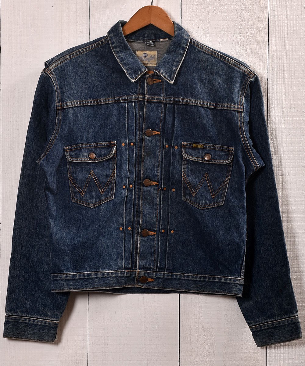 BLUE BELL ｜ Wrangler Denim Jacket｜ブルーベル｜ラングラー デニム ジャケット - 古着のネット通販サイト  古着屋グレープフルーツ ムーン(Grapefruitmoon)Onlineshop ヴィンテージアイテム・レトロファッション