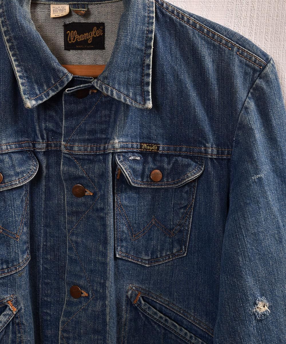 70年代 Made in USA ”Wrangler” Denim Jacket｜70年代 アメリカ製 ...