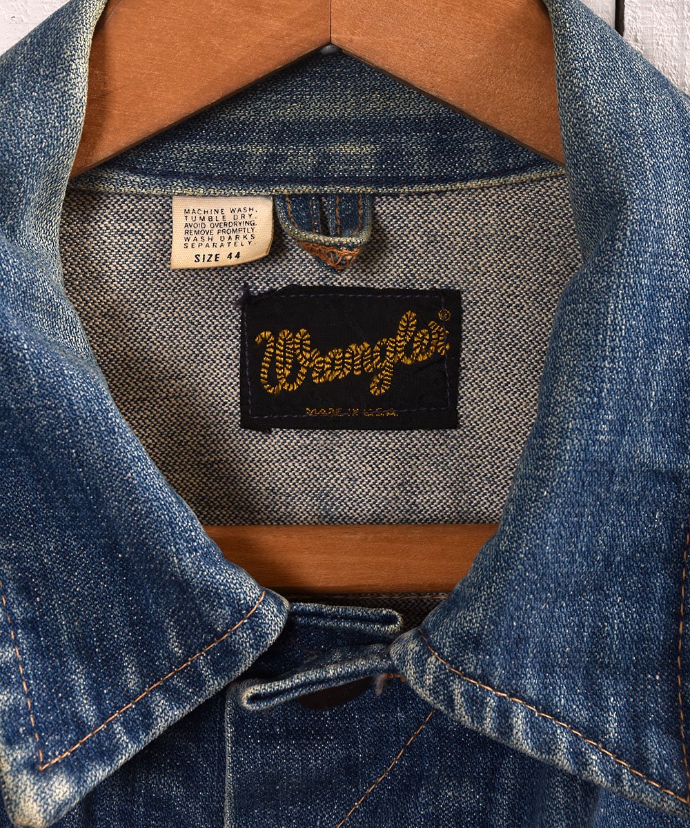 70年代 Made in USA ”Wrangler” Denim Jacket｜70年代 アメリカ製 