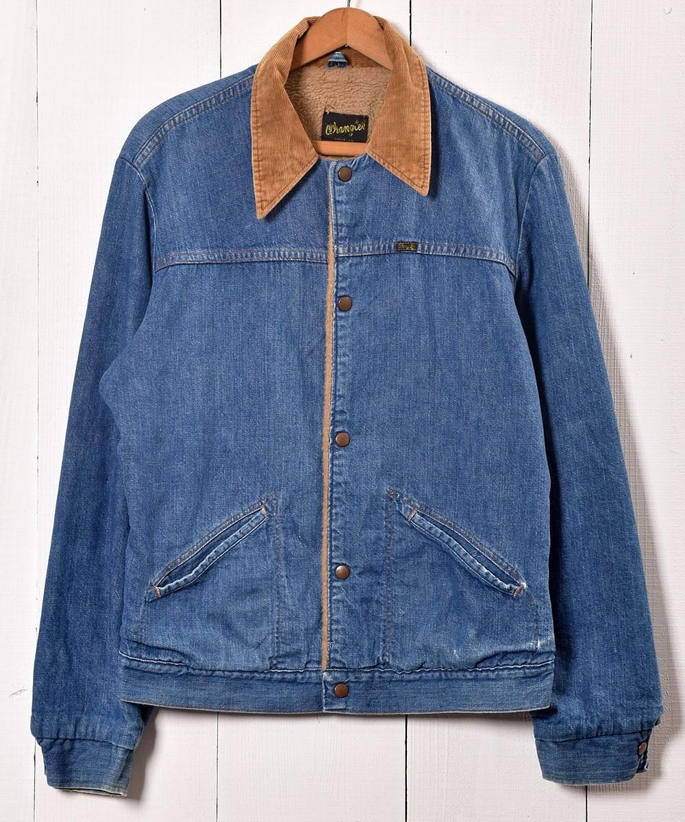 70年代 ラングラー Wrangler コーデュロイボアベスト USA製 メンズL ヴィンテージ /eaa377740