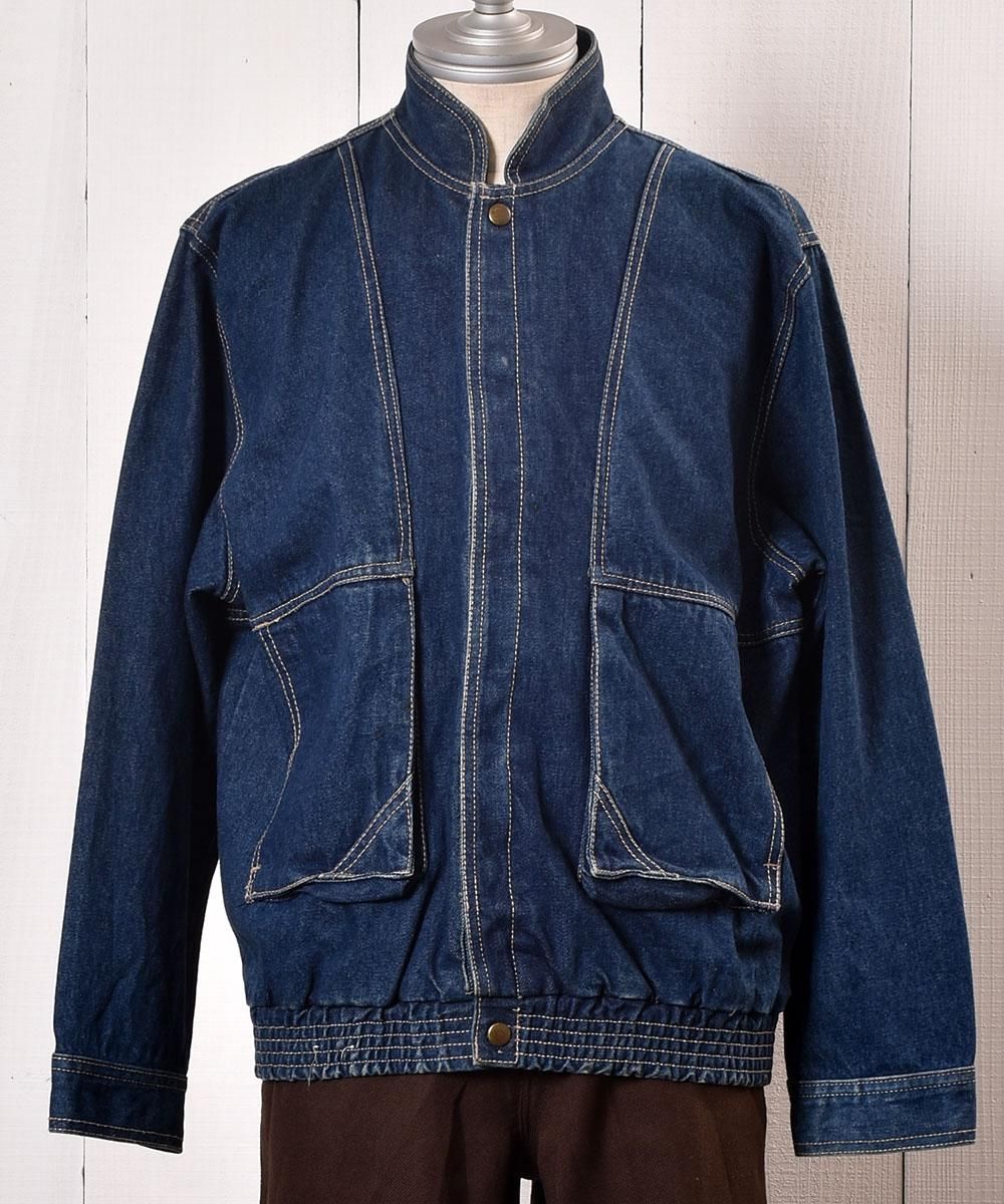 Stand Collar Denim Jacket｜スタンドカラー デニムジャケット デニム 