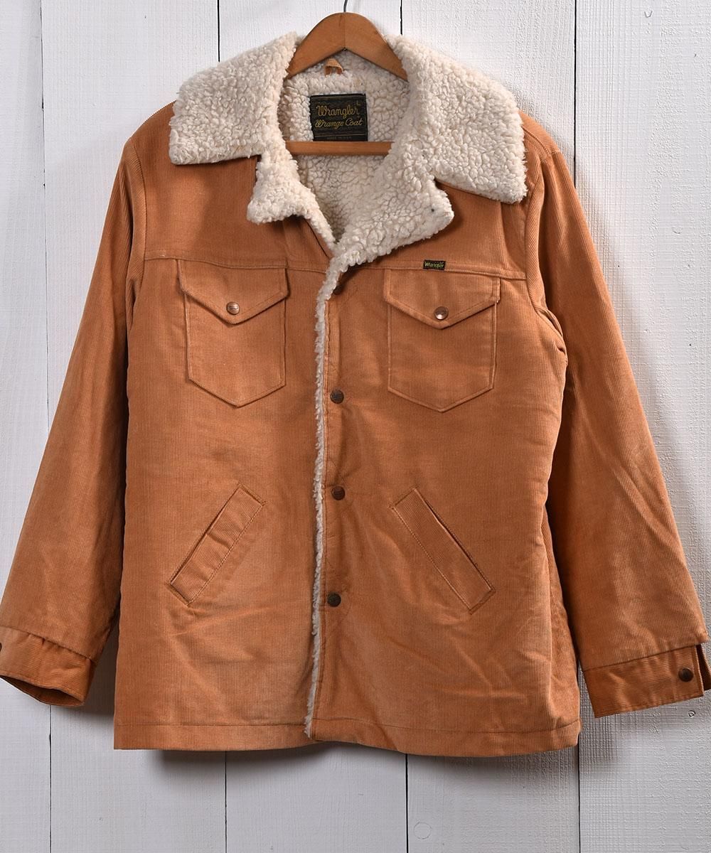 's Made in USA ”Wrangler" Corduroy Boa Ranch Coat｜年代