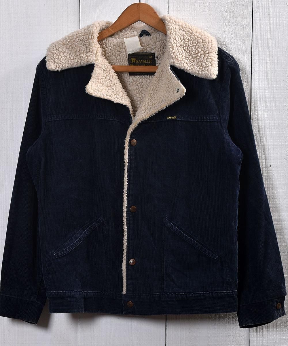 's Made in USA ”Wrangler" Corduroy Boa Ranch Coat｜年代