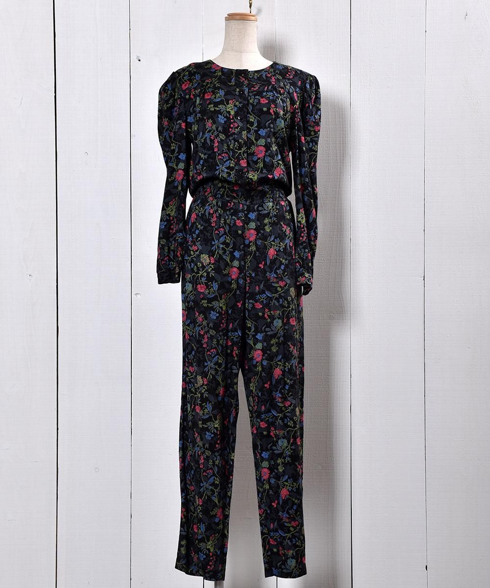 Made in USA Long Sleeve All-In-One Flower Pattern|花柄 長袖