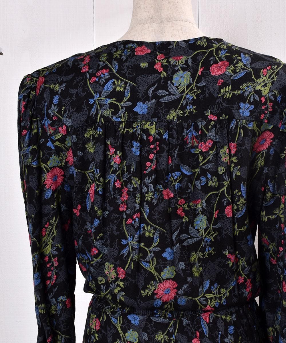 Made in USA Long Sleeve All-In-One Flower Pattern|花柄 長袖