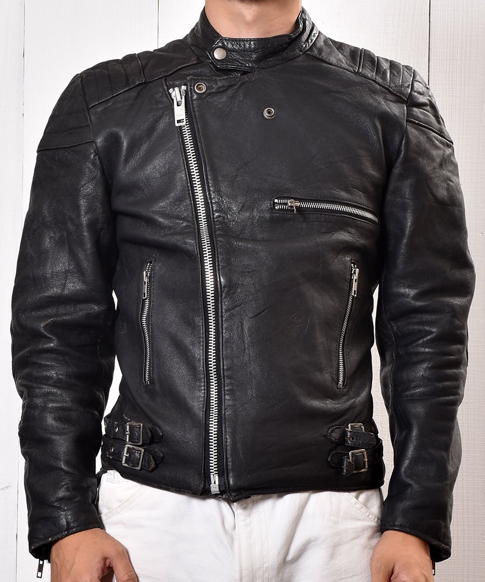  MADE IN ENGLAND Motorcycle Leather Jacketå󥰥 ɥ顼 饤 㥱åȡå֥å   ͥå  岰졼ץե롼 ࡼ