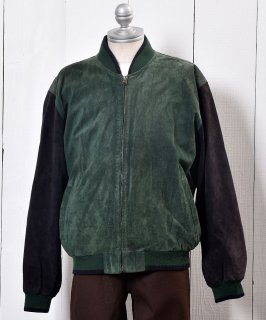 Leather Jacket Genuine Suede Blouson typeå쥶 㥱å ֥륾󥿥 ܳ Υͥå 岰졼ץե롼 ࡼ