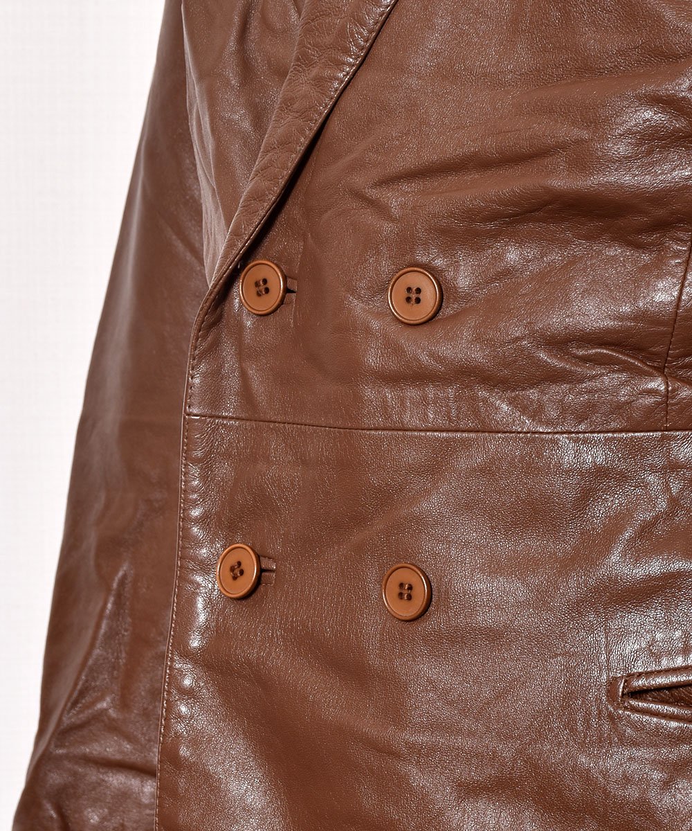 Leather Jacket Tailored ｜テーラード レザー ジャケット ダブル 