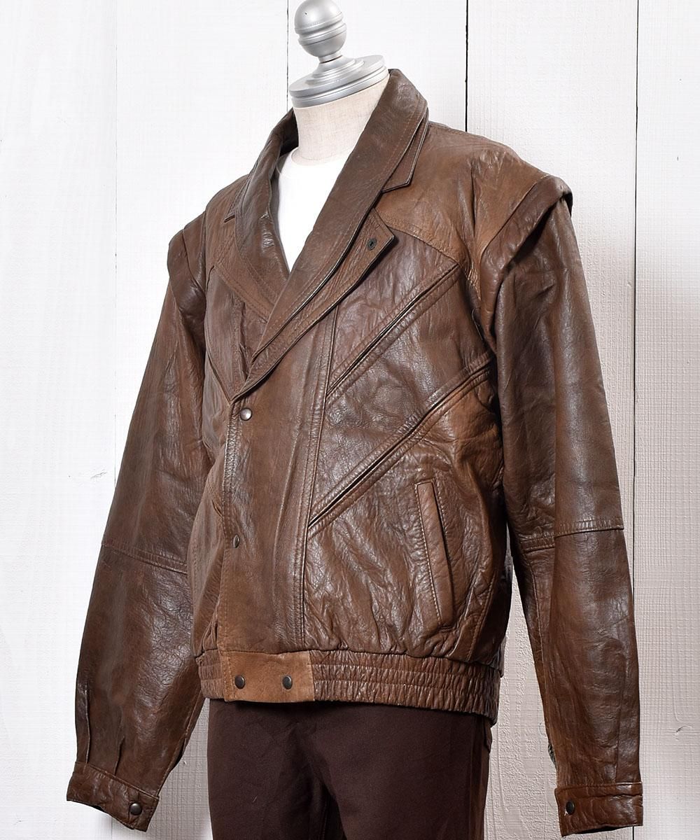 Leather Jacket Double Brownå쥶 㥱å ֥ ֥饦󥵥ͥ