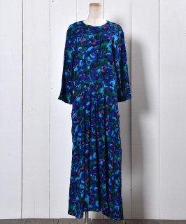 Made in USA Multi Pattern Rayon Dress åꥫ 졼ޥɥ쥹  Υͥå 岰졼ץե롼 ࡼ