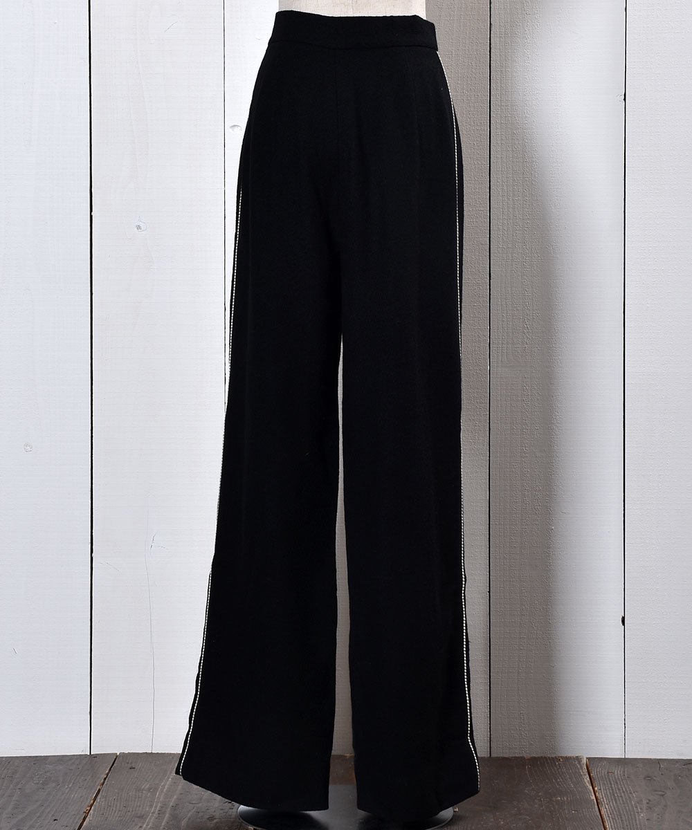  Straight Silhouette Side Line Pants Blackåȥ졼ȥ륨åȥɥ饤ѥ ֥å  ͥå  岰졼ץե롼 ࡼ