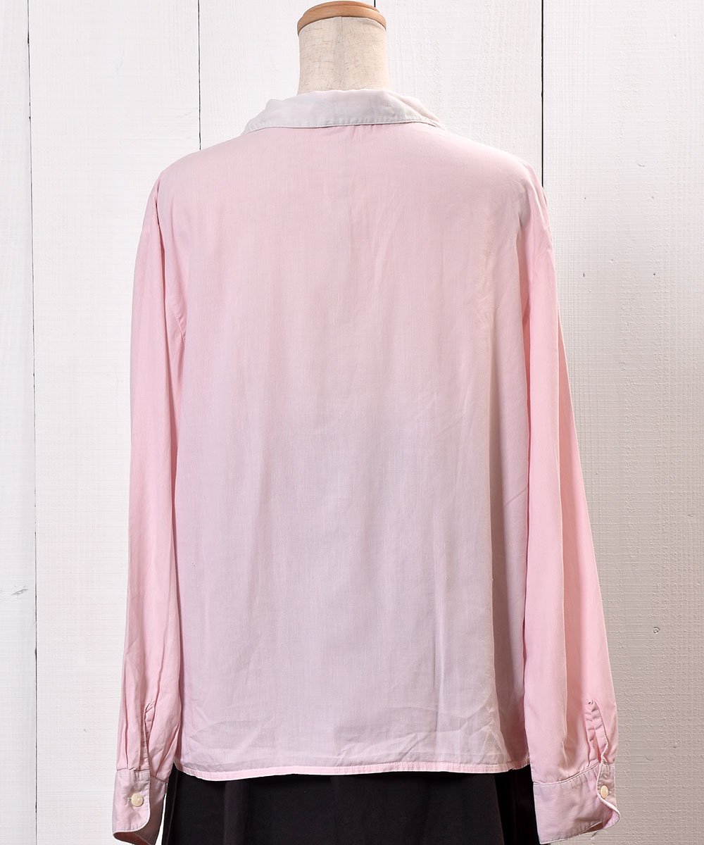 Long Sleeve Shirt Flower Embroidered Open CollarĹµ  ֻɽ ץ󥫥顼ͥ