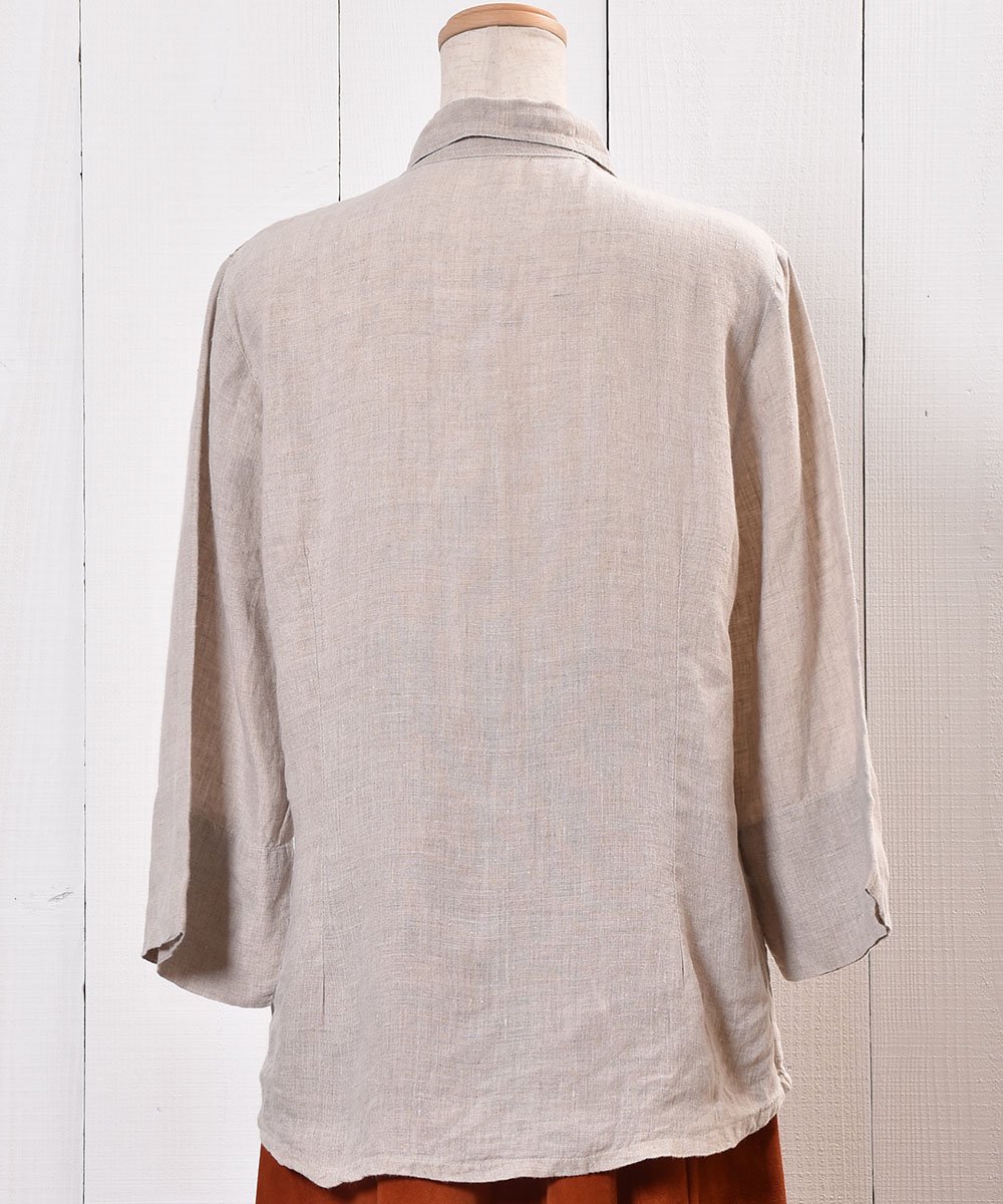 Long Sleeve Shirt Lace Tape  Shell ButtonĹµ  졼ơ ܥ󥵥ͥ