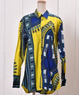  Long Sleeve Shirt Oriental Native PatternĹµ  ͥƥ Υͥå 岰졼ץե롼 ࡼ