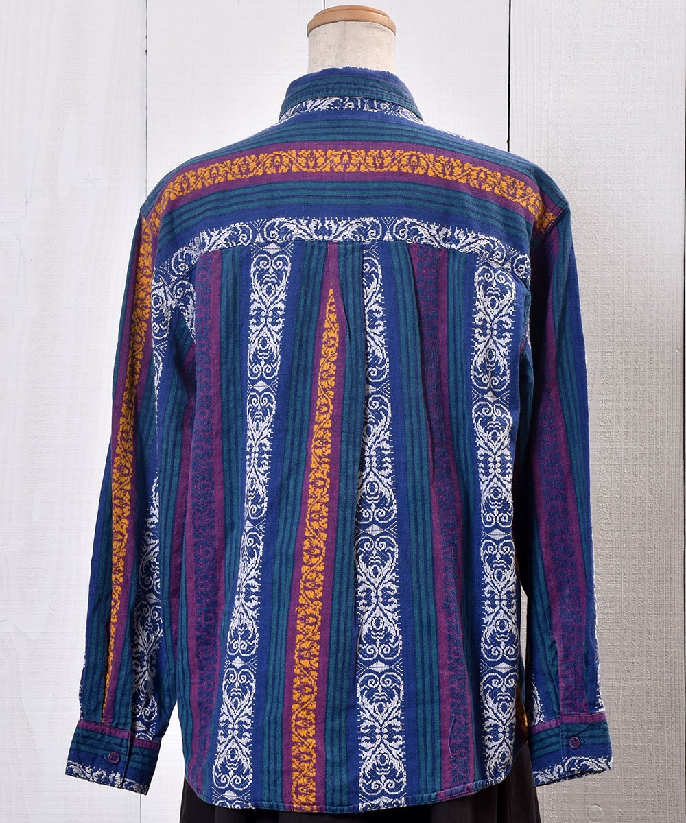 Long Sleeve Cotton Shirt Oriental  Ĺµ åȥ󥷥 ꥨ󥿥 ͥ