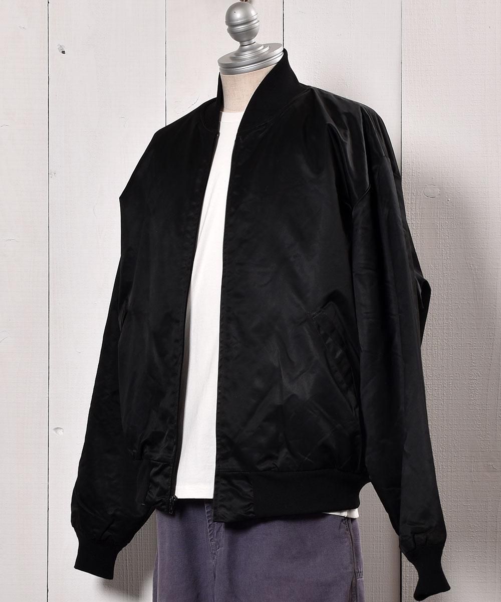 アメリカ製 プリントブルゾン 馬|Made in USA MA-1 Printed - 古着の