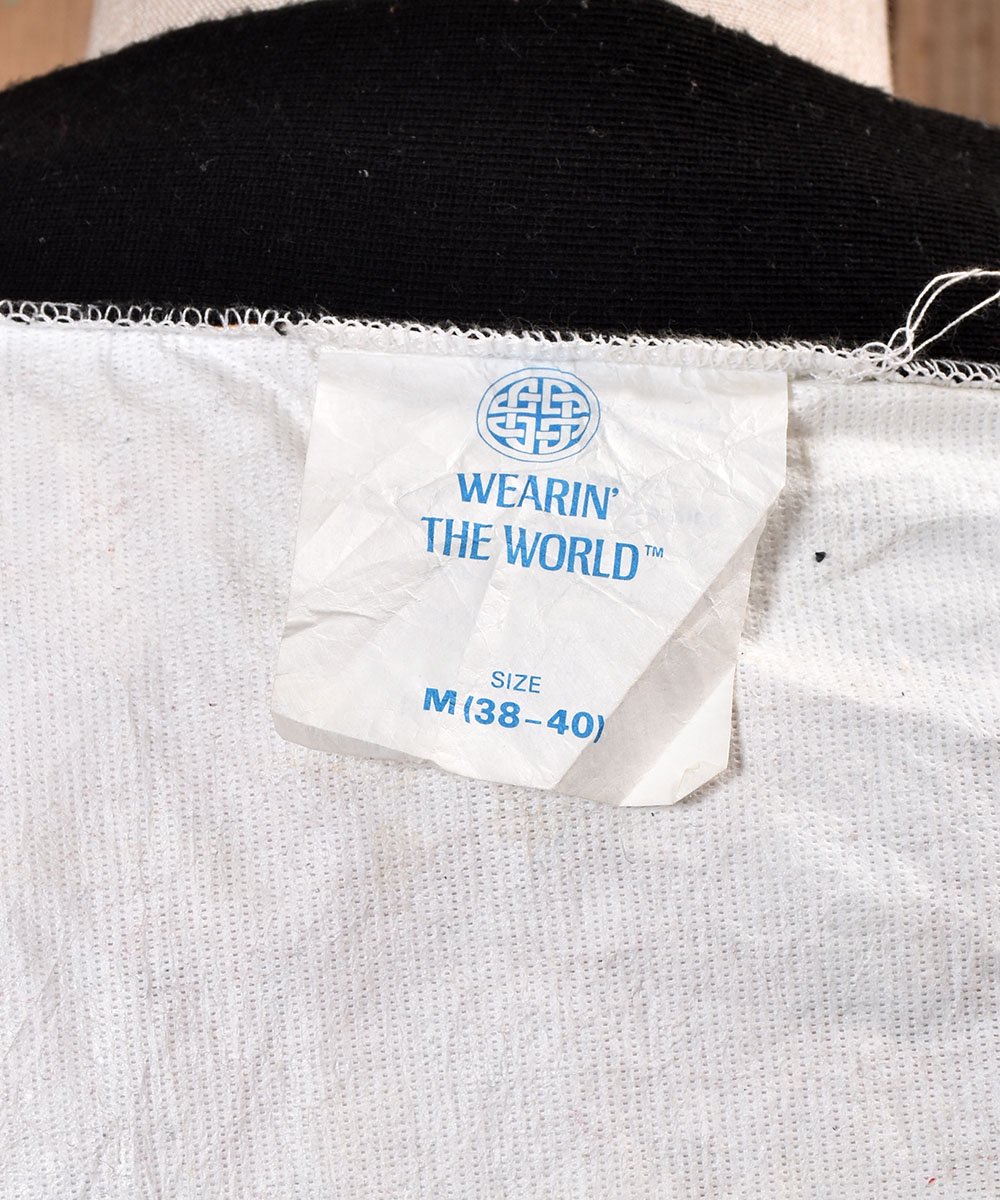 Made in USA ”WEARIN' THE WORLD” Paper Jacket | アメリカ製 地図柄 