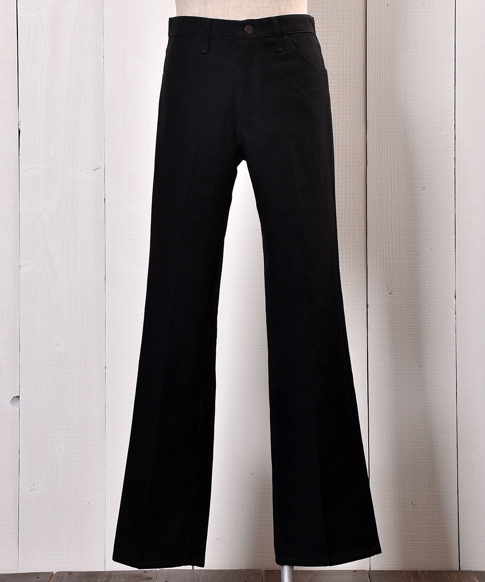  Wrangler Polyester Pants Black W32á֥󥰥顼ץݥѥ ֥åW32  ͥå  岰졼ץե롼 ࡼ
