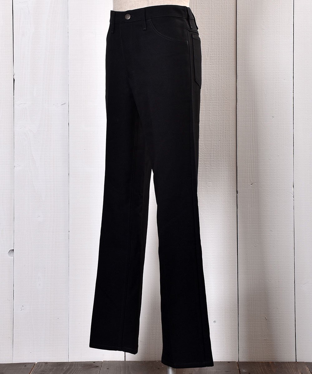 Wrangler Polyester Pants Black W32á֥󥰥顼ץݥѥ ֥åW32ͥ