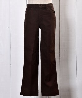 Made in USA Wrangler Polyester Pants Brown W31åꥫ֥󥰥顼ץݥѥ ֥饦 W31 Υͥå 岰졼ץե롼 ࡼ