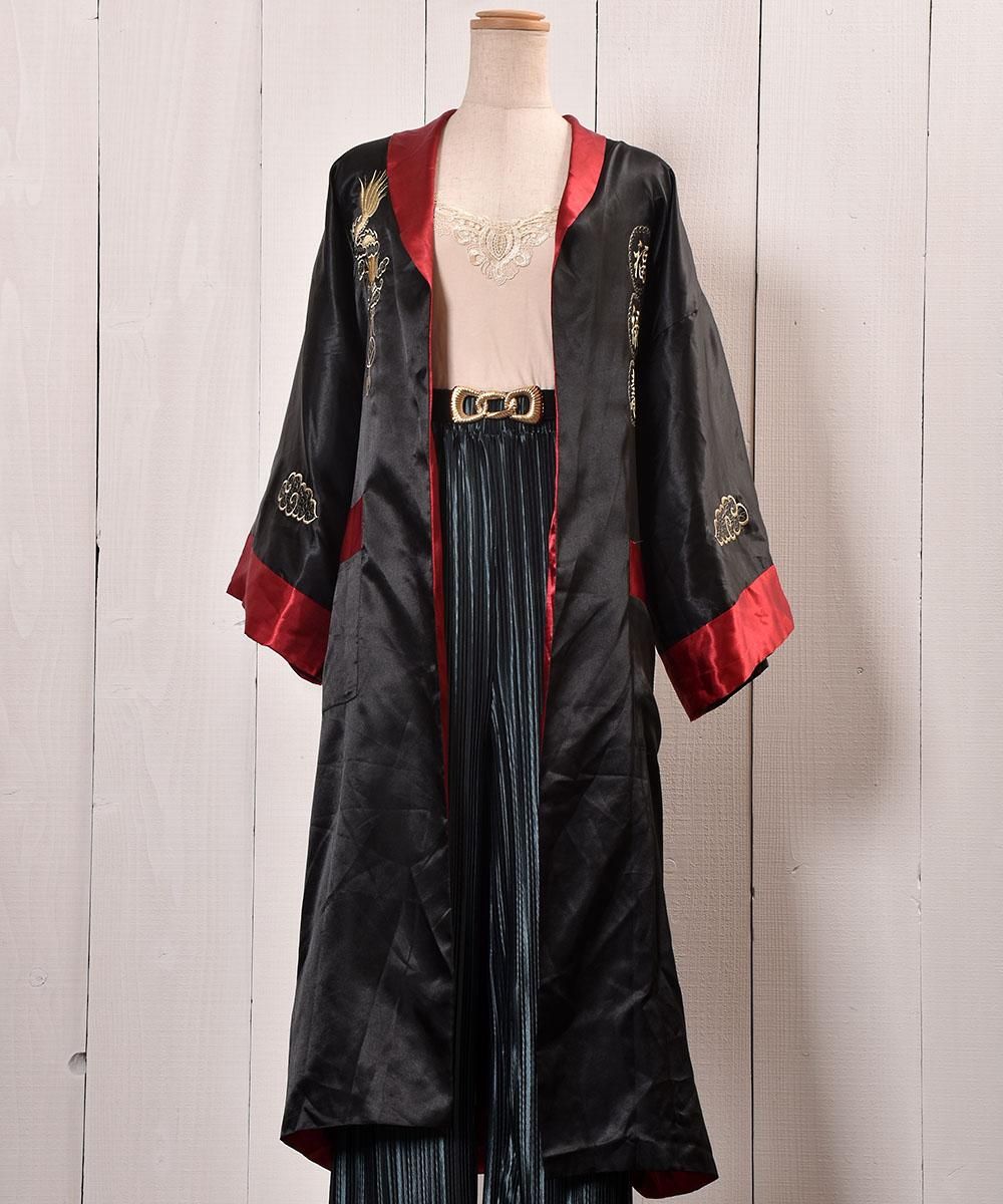 Reversible Dragon Embroidery China Gown Long｜リバーシブル ...