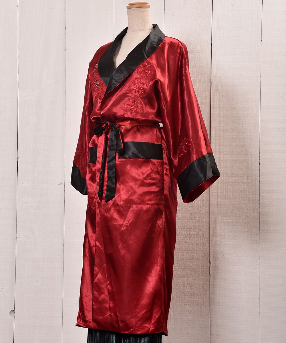 Reversible Dragon Embroidery China Gown Long｜リバーシブル ...
