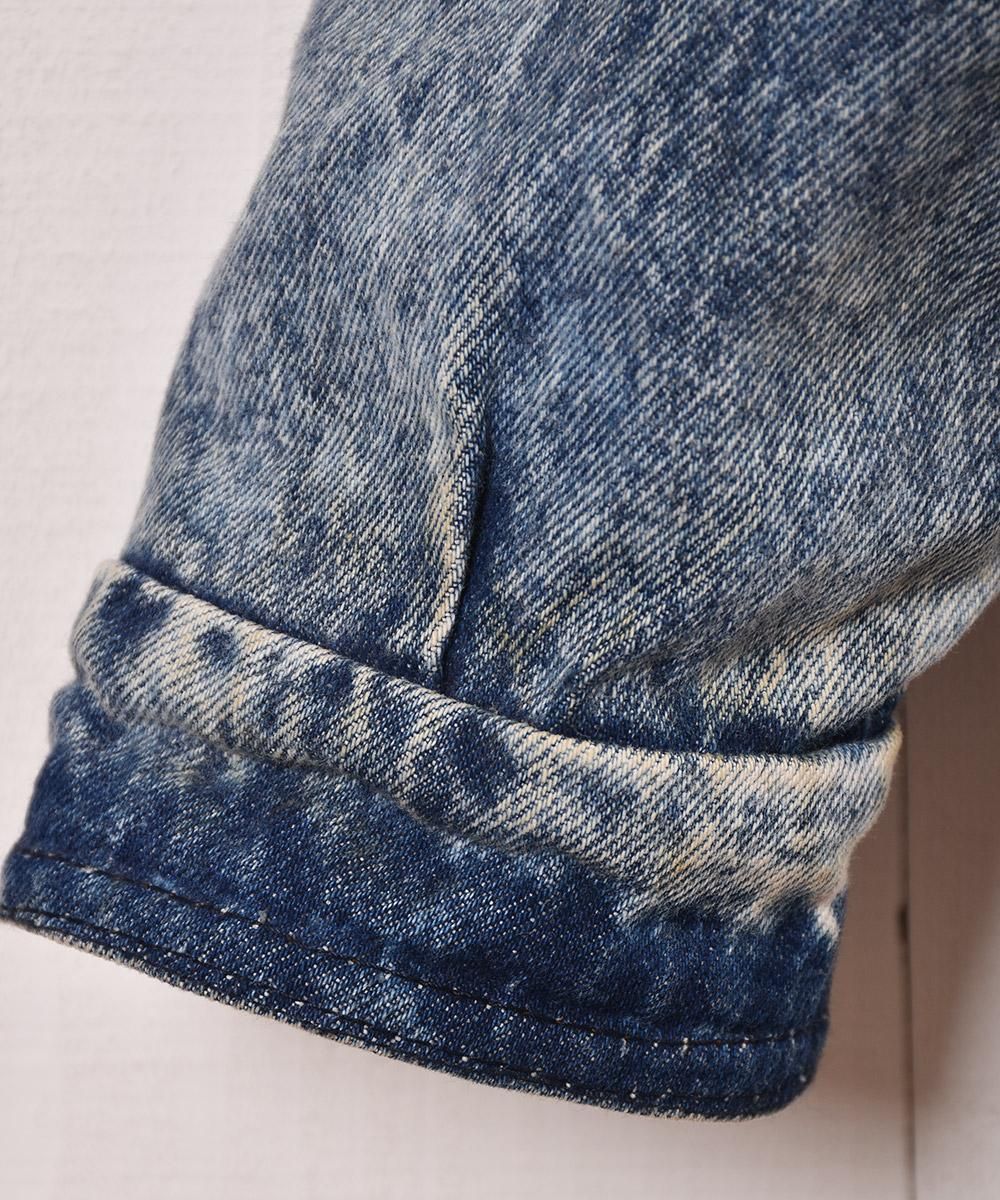 Leather Reversible Denim Jacket | レザーリバーシブル デニム