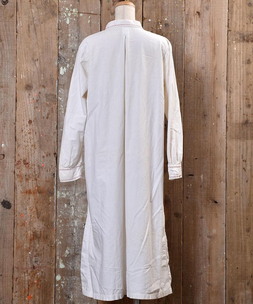 Vintage Europe Linen One-Piece Design Stitch｜ヴィンテージ ユーロ ...