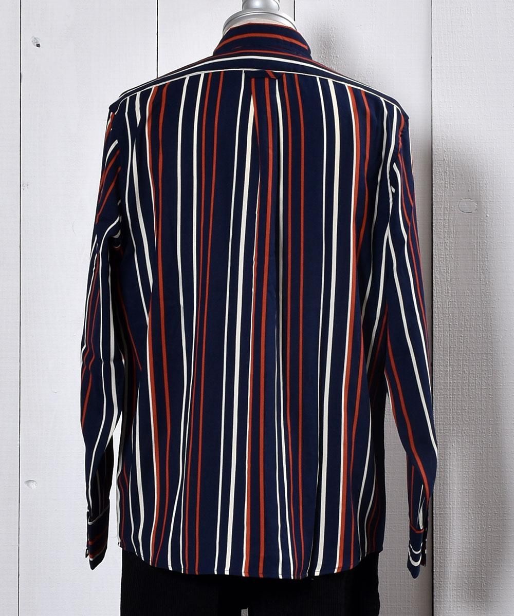 90s 古着 LE MOON ストライプスーツ　スリーピース【XL相当】シングル 美スラッと（R） Suits ジャケット EAJ－474 2
