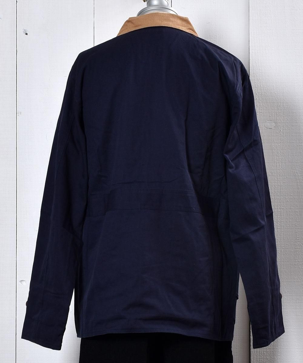3色展開】ハンティングジャケット ネイビー - 古着屋