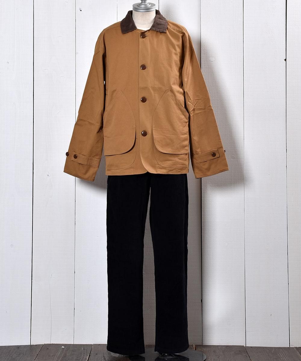 30s フランス ビンテージ ブラウンリネンハンティング セットアップ