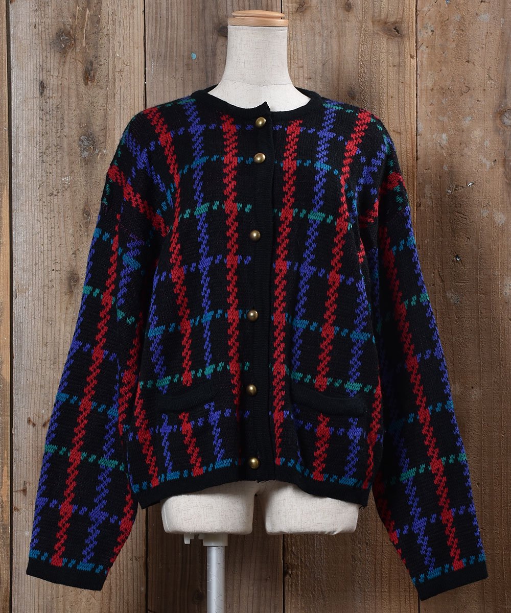 60s】vintage mohair knit 千鳥格子 ヴィンテージ - www 