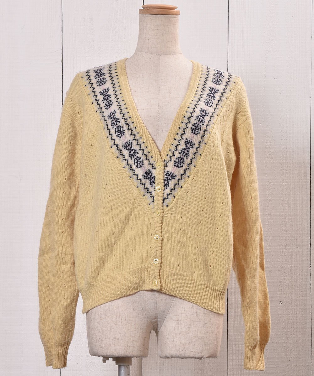  Made in British Lamb Wool Cardigan Nordicåɥ ० ǥ Υǥå  ͥå  岰졼ץե롼 ࡼ