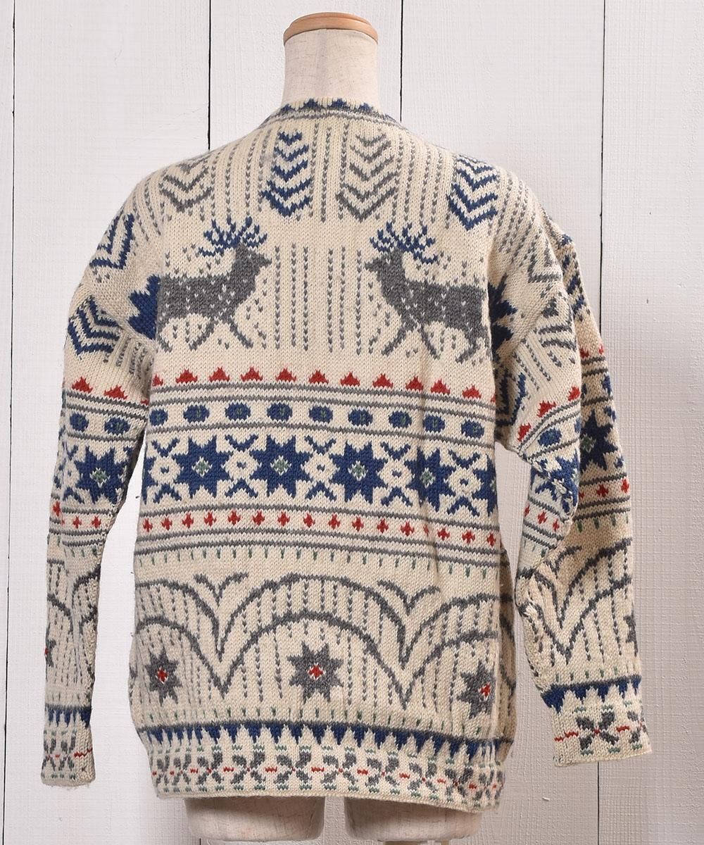 70~80's Nordic Knit Cardigan |70~80年代 ノルディック ニット ...