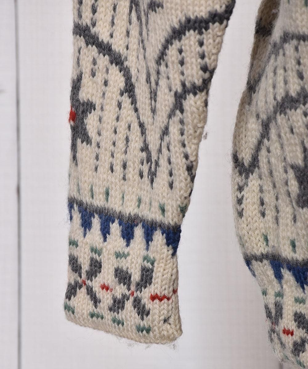 70~80's Nordic Knit Cardigan |70~80年代 ノルディック ニット ...