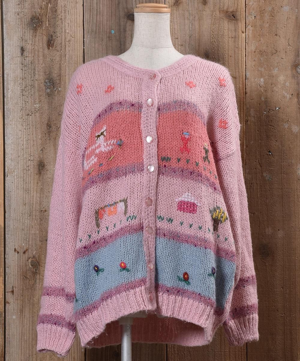 EUROPE  IMPORT MOHAIR KNIT モヘア