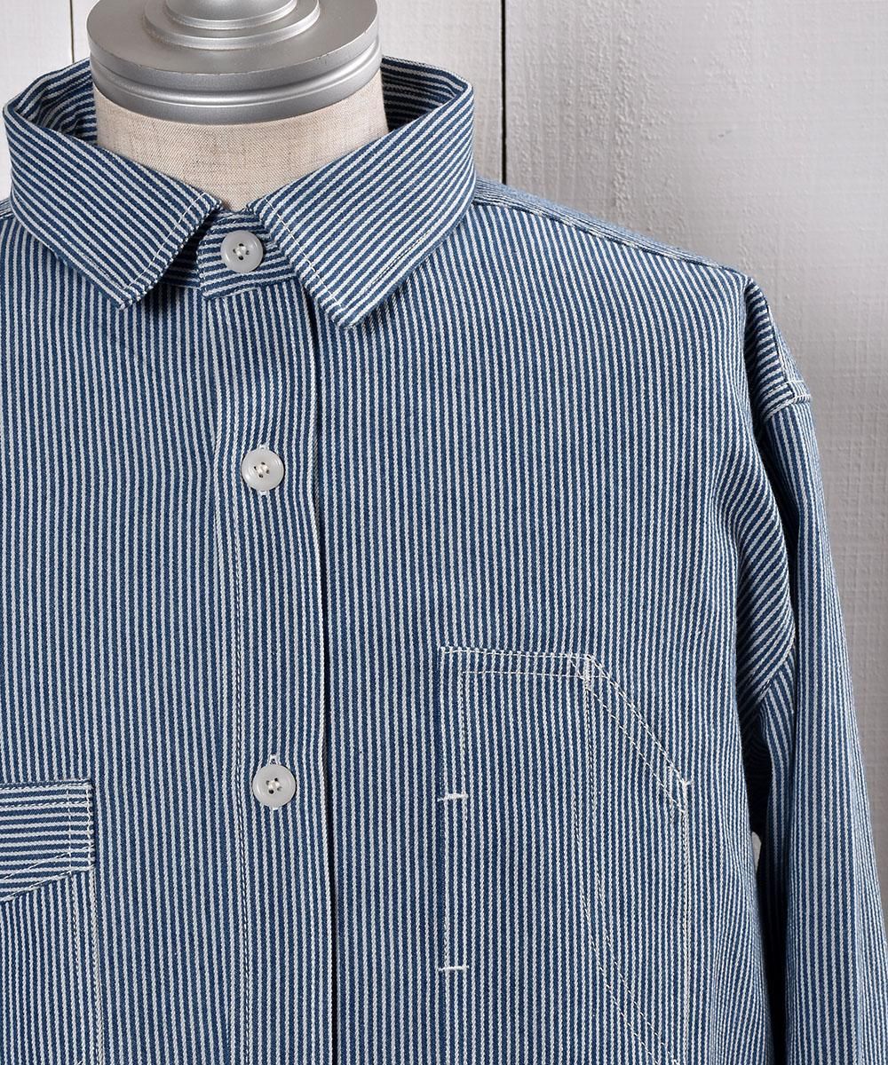 1920s special vintageヒッコリープルオーバーシャツ ワーク 純正直販