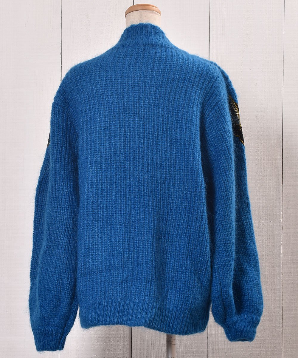 VNeck Blue Knit CardiganVͥå դ ǥ ͥ