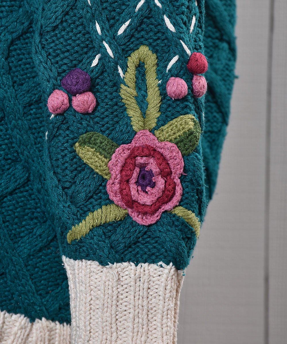 Flower Knit Sweaterò֥դ  ͥ