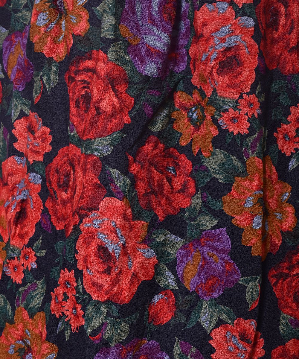 Rose Flower Pattern Tuck Skirt å ߥǥ ȥͥ