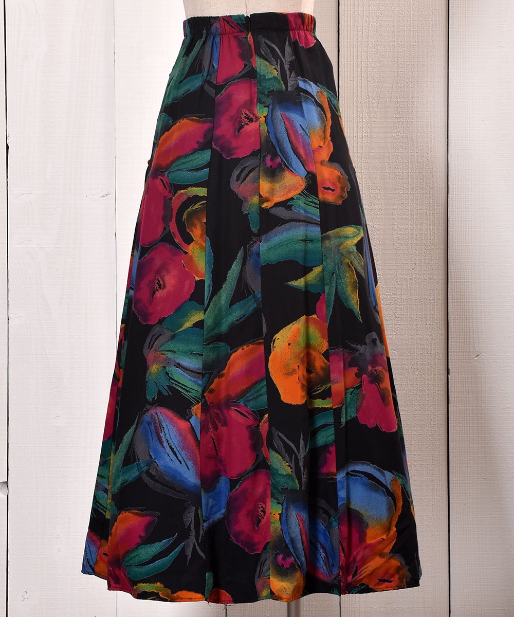 졼å ե쥢 ̲|Lace-Up Flare Skirt Water Color Paintedͥ