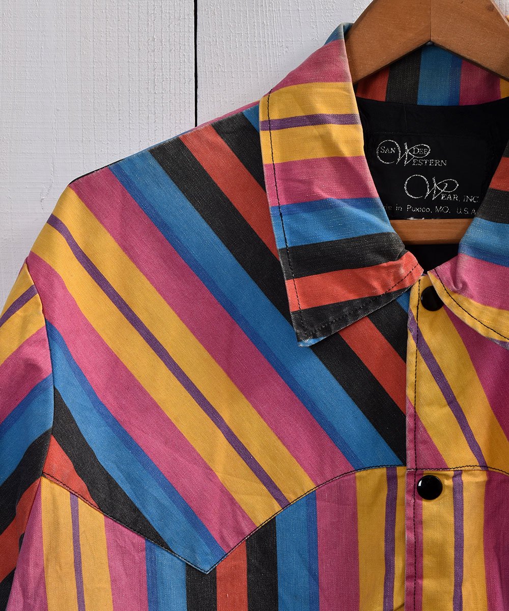 Colorful Stripe  Jacket | ե륹ȥ饤 㥱å 饤ȥͥ